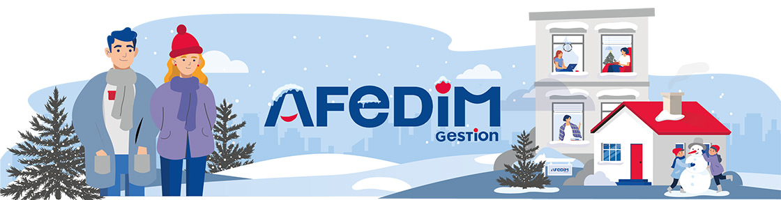 Afedim Gestion vous souhaites de belles fêtes de fin d'année !
